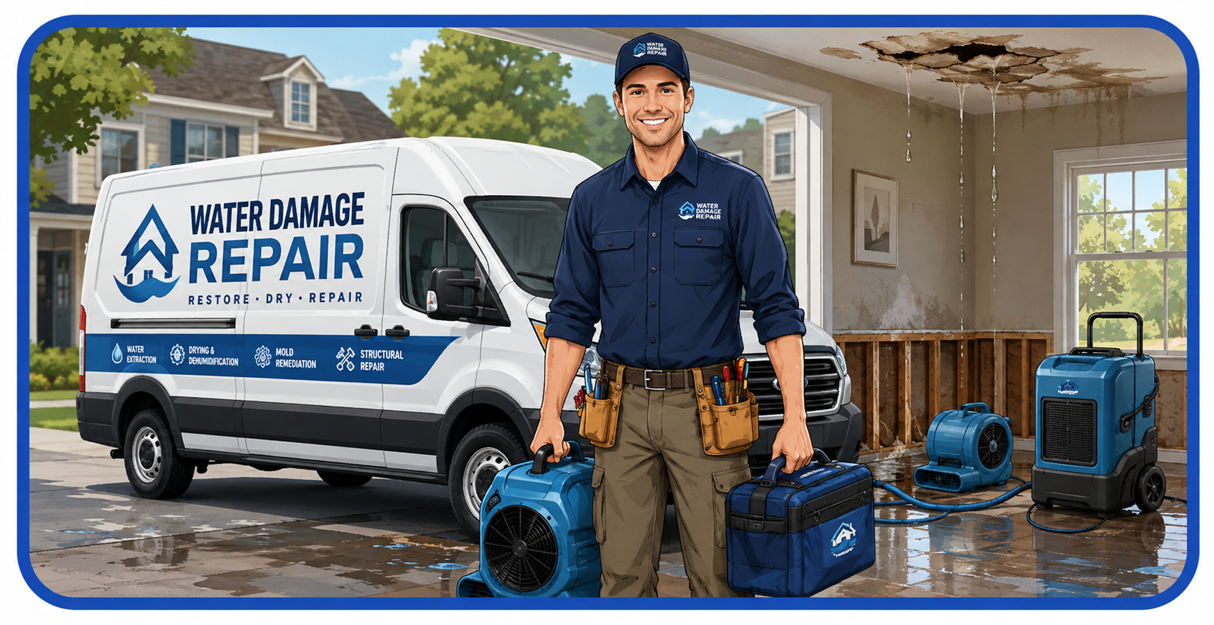 Professional Structural Drying And Dehumidification Service